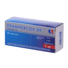 Pramipeksol Zdorovye of the People of a tablet on 1 mg, 30 pieces.