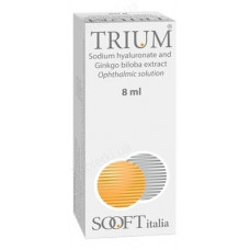 Trium of a drop sterile for moistening of eyes, 8 ml