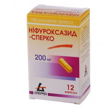 Nifuroksazid-Sperko of the capsule on 200 mg, 12 pieces.