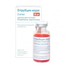 Epirubitsin-Medak of 2 mg/ml 25 ml solution