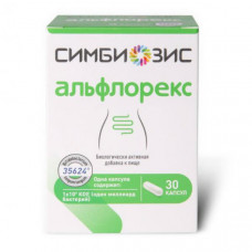 Simbiozis Alflorex of the capsule, dietary additive, 30 pieces.