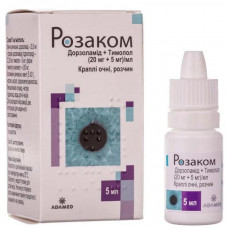 Rozak of a drop for Spetsprogramm's eyes, 5 ml