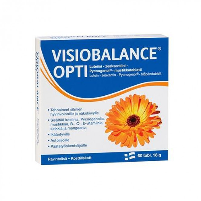 Viziobalans Opti of a tablet for health of eyes, 60 pieces.