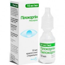 Pilocarpine hydrochloride eye drops 10mg/ml, 10 ml