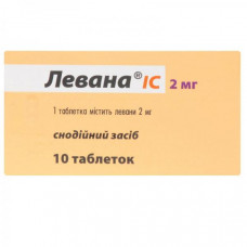 Левана IC таблетки 0,002 г, 10 шт.