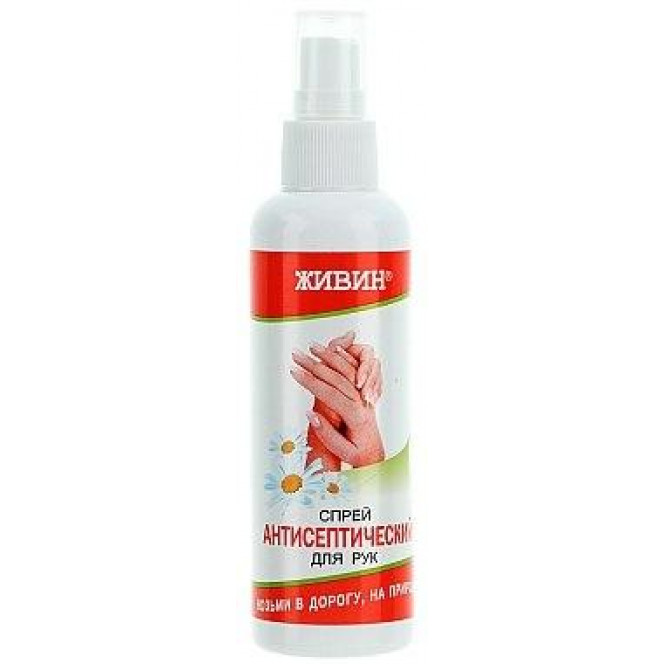 Zhivin spray antiseptic agent for hands, 100 ml