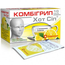 Kombigripp HotSip with taste of lemon No. 10