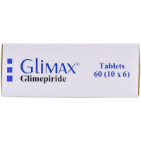 Glimaks tablets on 4 mg, 60 pieces.