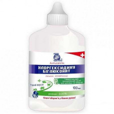 Chlorhexidina biglyukonat solution for external use of 0.05%, a bottle, 100 ml