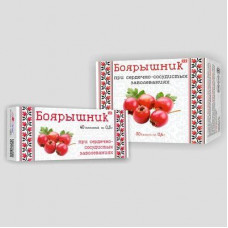 Tablet hawthorn in cardiovascular diseases on 0.5 g, 80 pieces.