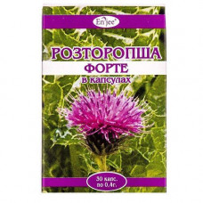 Thistle forte capsules on 0.4 g, 30 pieces - Ltd company & quot; Beauty and здоровье"