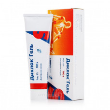 Diklak joint pain gel and muscles of 5%, 100 g