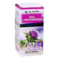 Oil of a thistle of fruits, 100 ml - Fitolik