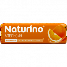 Naturino orange with vitamins and natural juice of a pastil of 33.5 g