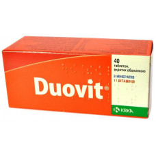 Duovit classical tablets, 40 pieces.