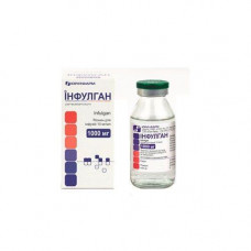 Infulgan solution for infusions of 1000 mg, 10 mg/ml, 100 ml