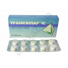 Trankvilar of an IC tablet on 0.3 g, 20 pieces.