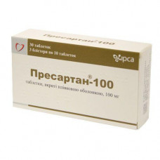 Presartan-100,100 mg No. 30 of a tablet