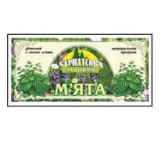 Tea & quot; Karpatska лічниця" mint in bags, 20 pieces.