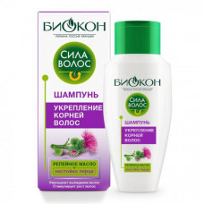 BIOKON Sil of Hair shampoo for strengthening of roots of hair, 215 ml