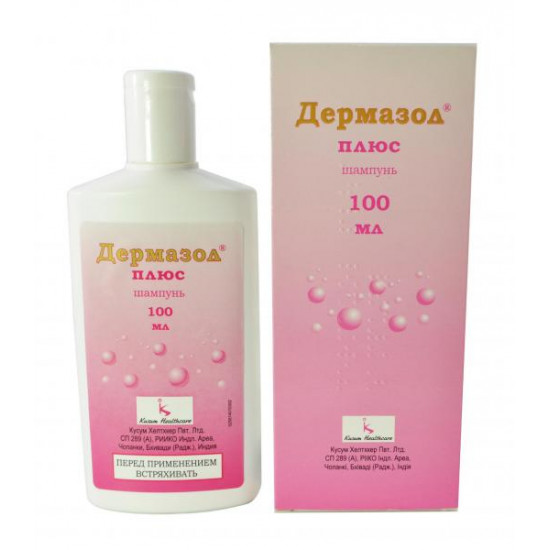 Dermazol Plus antifungal hair shampoo, 100 ml