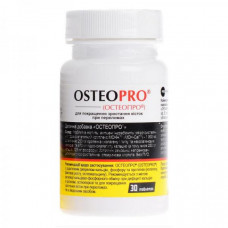 Osteopro-No. 30 of a tablet