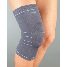 Bandage on a knee size M 119 AURAFIKS, elastic with a silicone ring