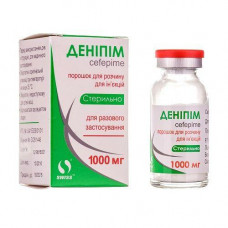 Denipim powder for solution for injections on 1000 mg in a bottle