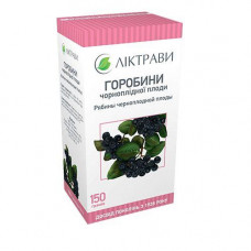 Mountain ashes black-fruited fruits, 150 g - Lektrava