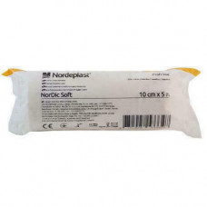 Bandage of cotton elastic 10 cm x 5 m of NorDic Soft (NorDik Soft), 1 piece.