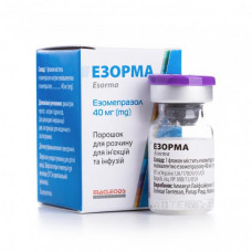 Ezorma powder for solution for injections and infusions on 40 mg, 1 piece.