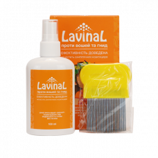 Lavinal treatment-and-prophylactic set for long hair on 100 ml