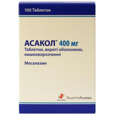 Asakol of 400 mg No. 100 of a tablet