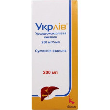 Укрлив суспензия оральная по 250 мг/5 мл, 200 мл