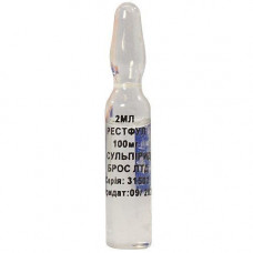 Restful of 100 mg 2 ml No. 6 solution