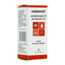 Kombinil of the Duo drop eye and ear, 5 ml