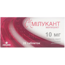 Milukant of a tablet of 10 mg No. 28