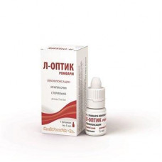 The L-optician Romfarm of a drop for eyes on 5 mg/ml, 5 ml