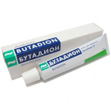 Butadionum joint pain ointment and muscles, 500mg/1, 20 g