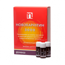 New carnitine the 3000th dietary additive for correction of metabolic processes 3g/10 ml, bottles on 10 ml, 20 pieces.