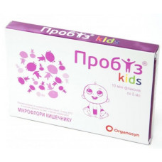 Probiz Kids powder for oral suspension, on 5 ml of bottles, 10 pieces.