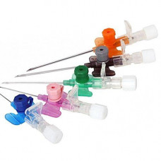 Cannula intravenous Vazofix Braunyulya G18 1.3*45mm green