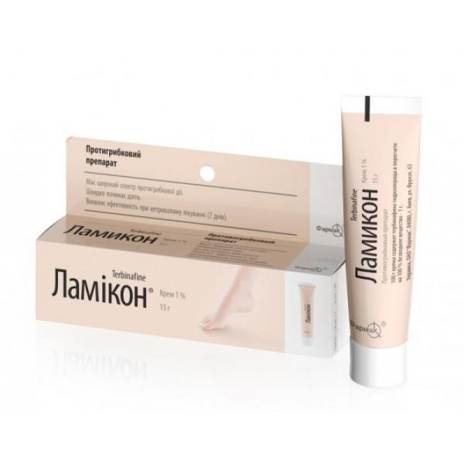 Lamikon cream antifungal 1%, 15 g