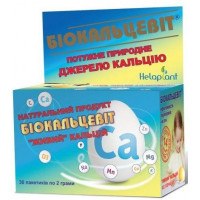 Biokaltsevit powder, on 2 g in bags, 30 pieces.