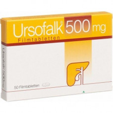 Ursofalk of a tablet on 500 mg, 100 pieces.