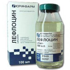 Leflotsin solution for infusions on 5 mg/ml, 100 ml