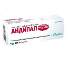 Andipal-forte tablets anesthetics, 100 pieces.