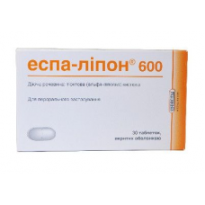 Espa-lipon of a tablet on 600 mg, 30 pieces.