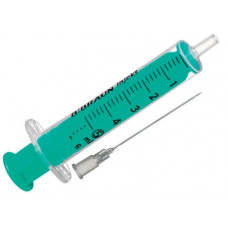 B. Braun the syringe Injekt disposable two-component with a needle, 5 ml