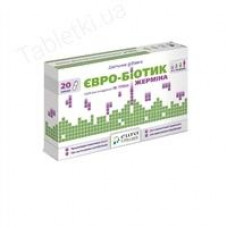 Euro-Biotik Zhermina No. 20 of the capsule